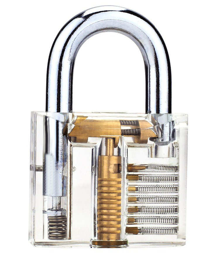 Clear Padlock