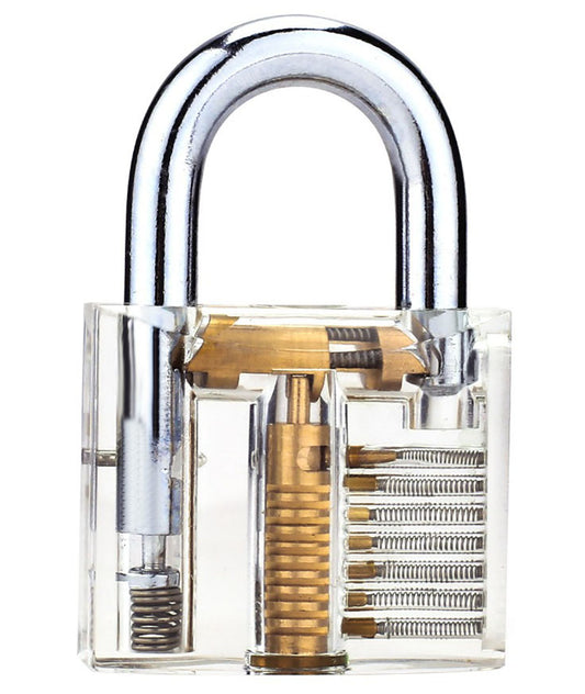 Clear Padlock