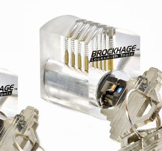 BROCKHAGE® Clear Practice Lock (Standard Pins) - by Brockhage