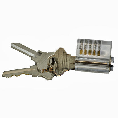 BROCKHAGE® Clear Practice Lock (Standard Pins) - by Brockhage