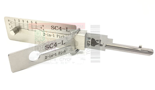 Schlage SC4-L  Reverse SC4-L-AG Lishi 2 in 1 tool 