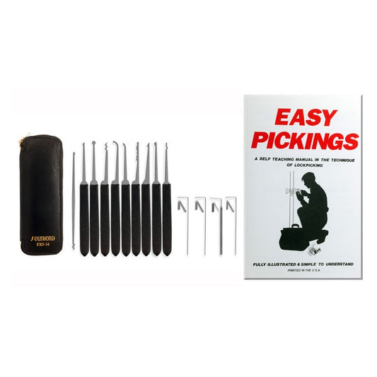 14 Piece Pick Kit with Book 